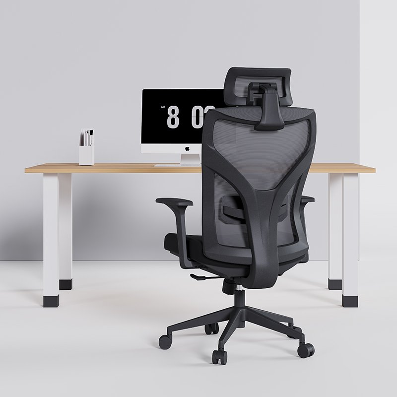 A3069 - High Back Ergonomic Staff Mesh Office Chair - Image 2