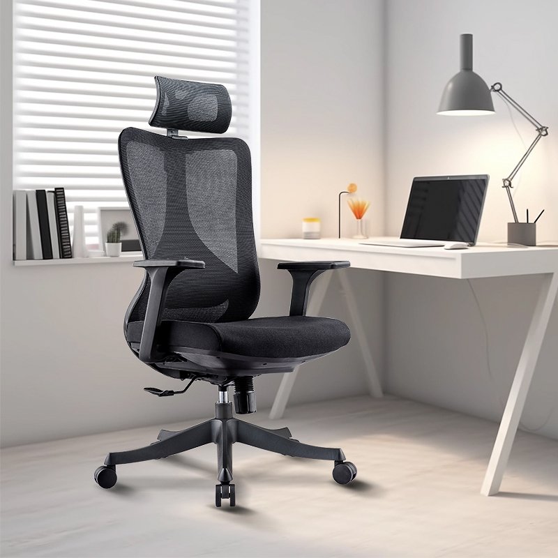 A3086 - Adjustable Lumbar Support Mesh Office Chair