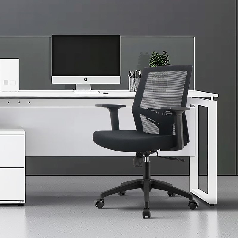 B101 - Mid Back Staff Mesh Office Chair - Image 2