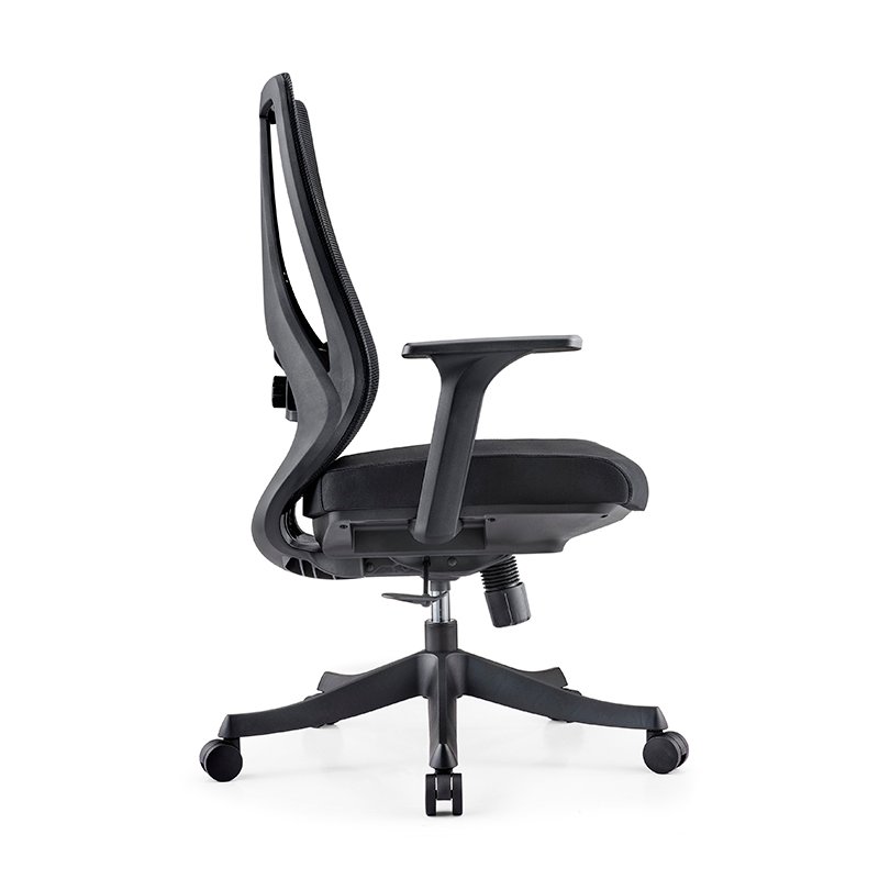 B3086 - Lumbar Support Mesh Office Chair For Staff - Image 2