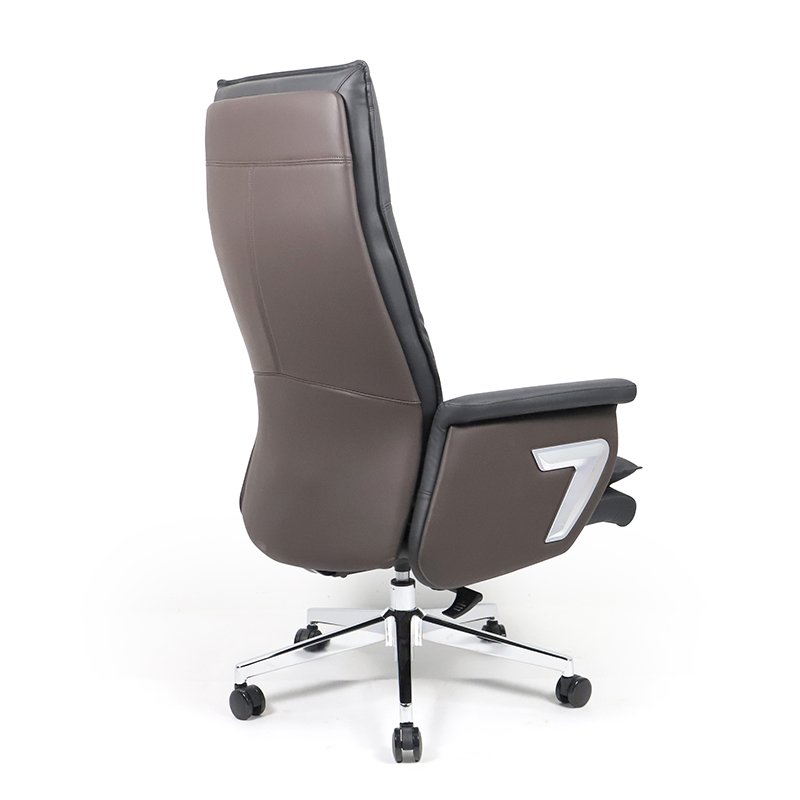 GA18 - Luxury Black PU Leather Office Chair - Image 4