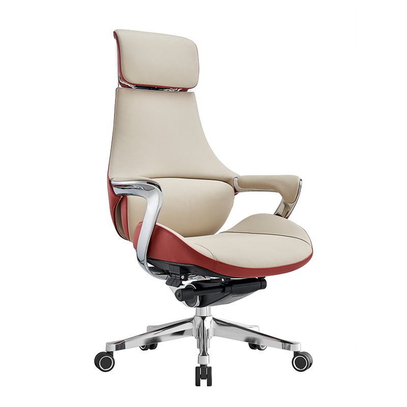 GA198 - Executive Genuine Leather Office Chair - Image 2