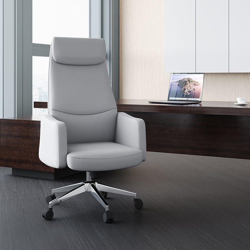 GA32 - PU Leather Swivel Office Chair