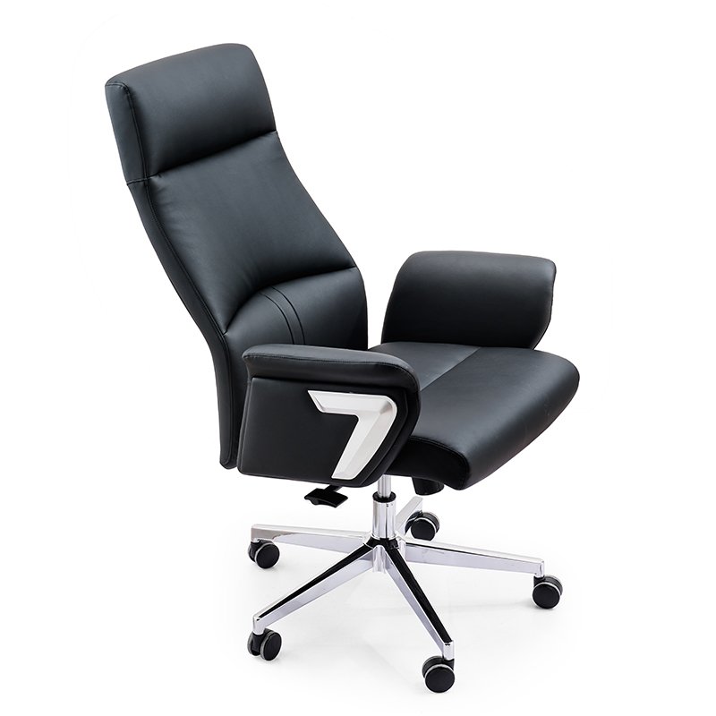 GA39 - New Design Armrest Leather Office Chair - Image 4