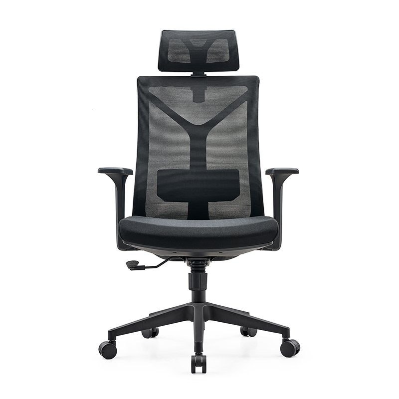 GA58 - 2D Headrest Fixed Armrest Mesh Office Chair - Image 3