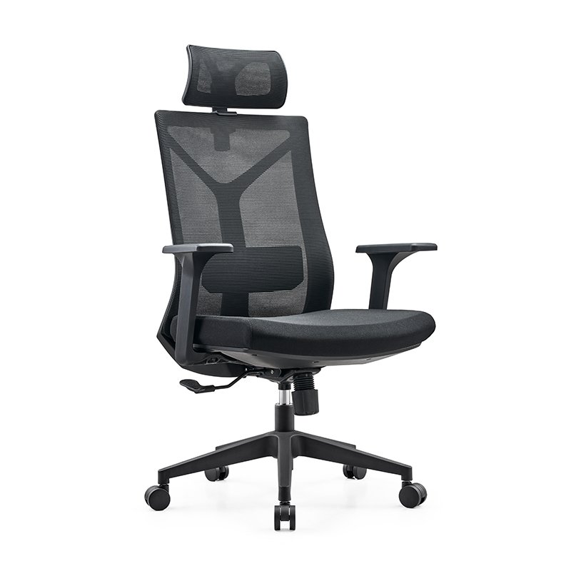 GA58 - 2D Headrest Fixed Armrest Mesh Office Chair