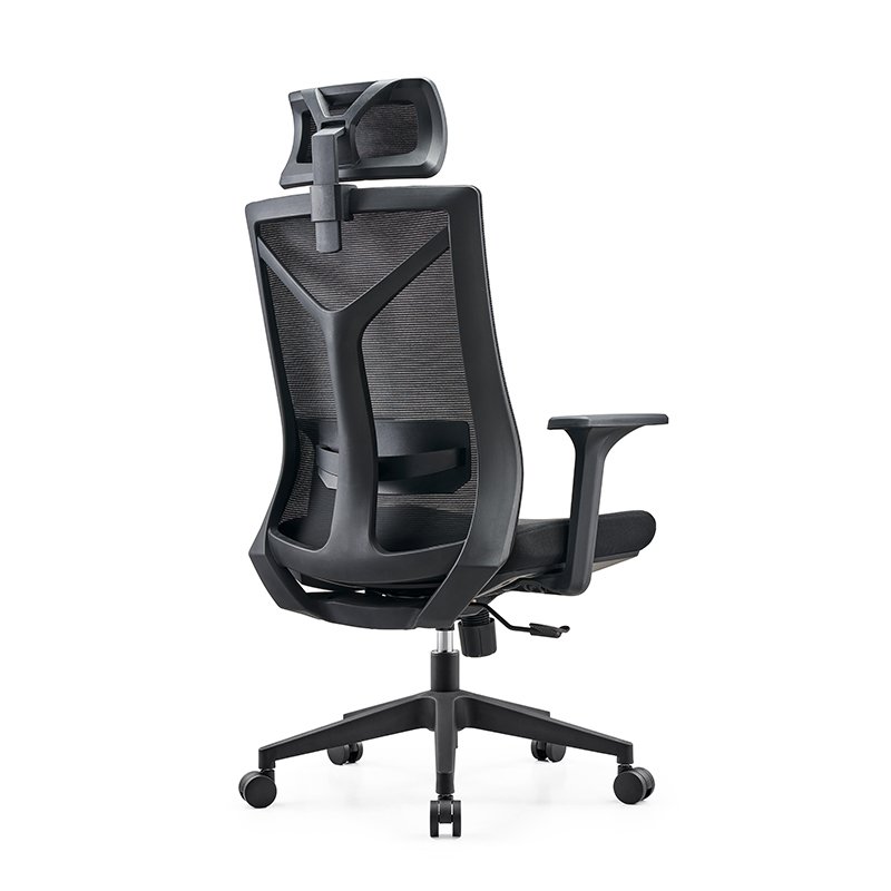 GA58 - 2D Headrest Fixed Armrest Mesh Office Chair - Image 2
