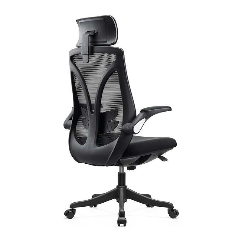 GA59 - Flip-up Armrest Mesh Office Chair - Image 5