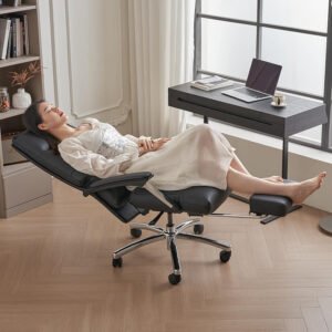 GA82-KT - PU Leather Recliner Office Chair