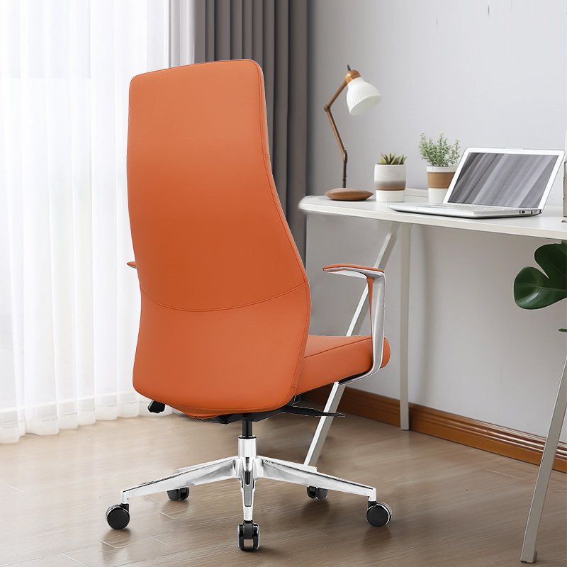 GA90-GP - New Design Armrest Leather Office Chair - Image 2