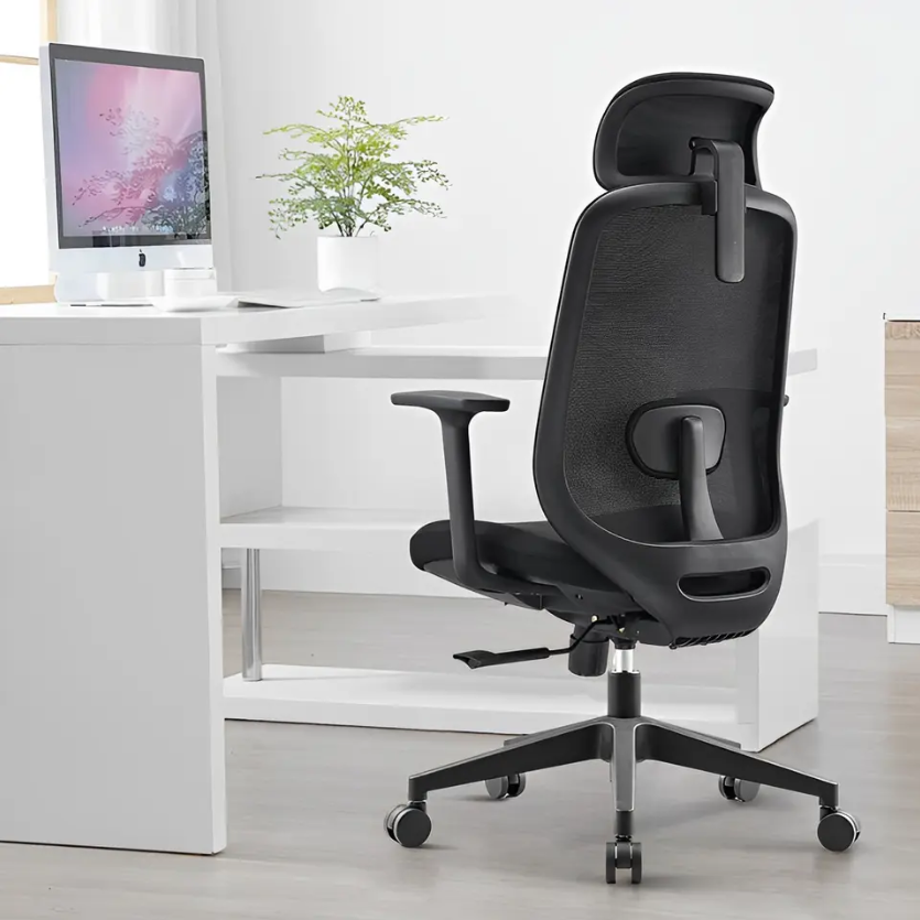 GA96 - 2D Headrest Ergonomic Mesh Office Chair - Image 2