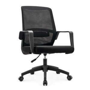 GB28 - Mesh Mid Back Office Chair For Staff