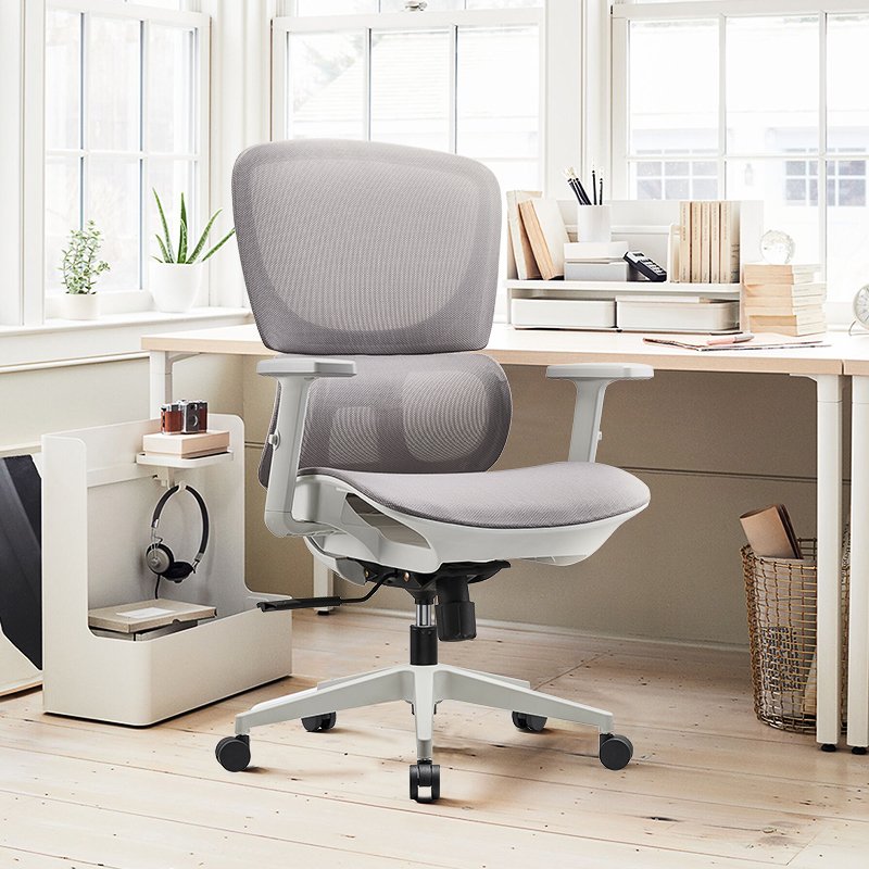 GB68 - Mid Back Full Mesh Staff Office Chair - Image 2