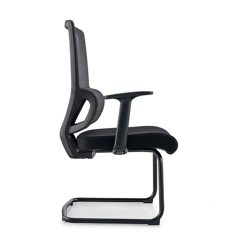 GD115 - Black Mesh Meeting Room Office Chair For Staff - Image 4