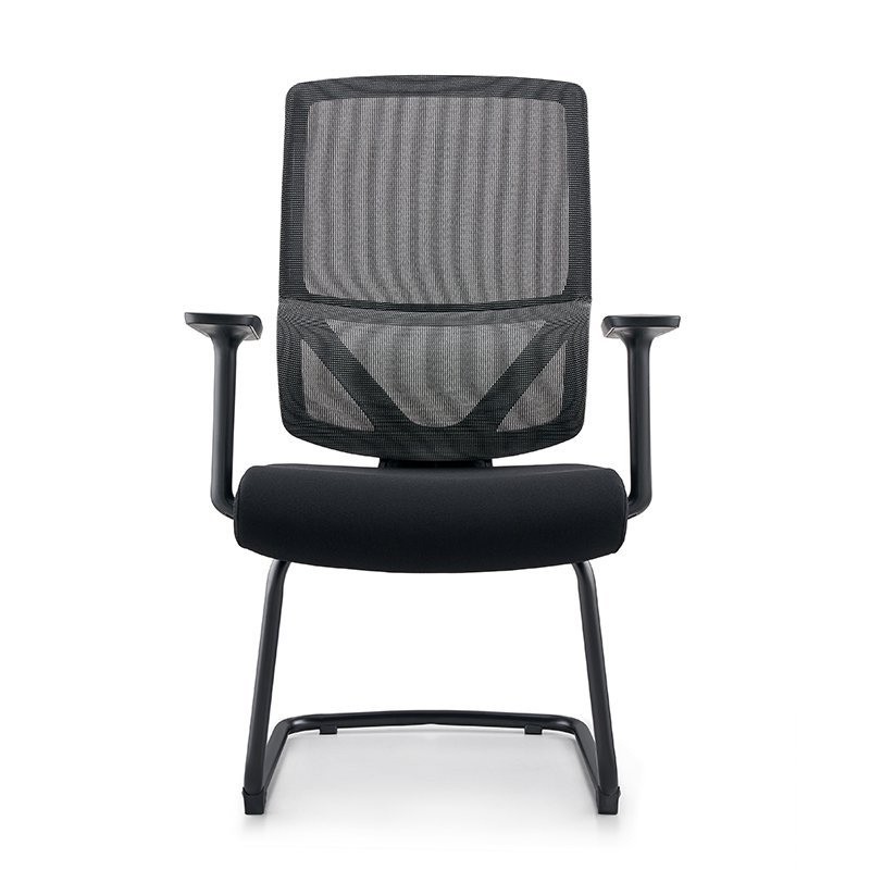 GD115 - Black Mesh Meeting Room Office Chair For Staff - Image 2
