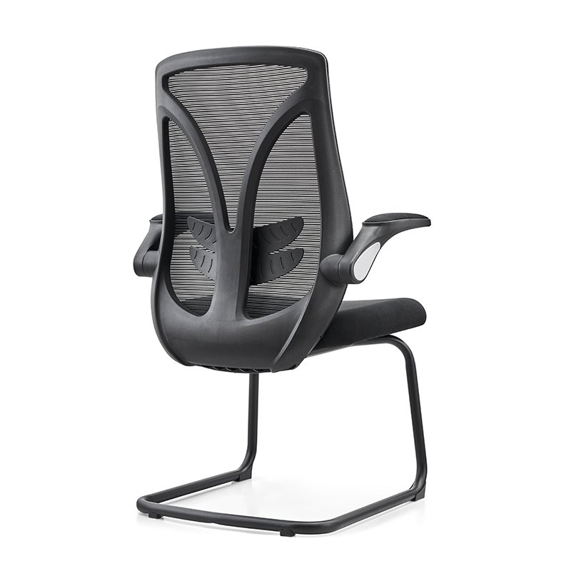 GD59 - Flip-up Armrest Mesh Office Chair For Meeting Room - Image 3