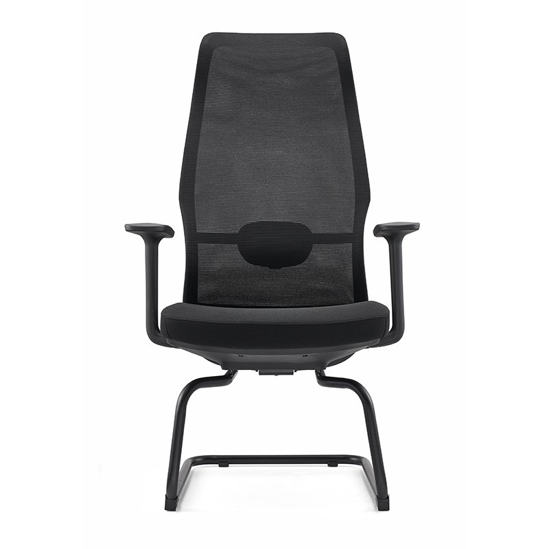 GD92 - High Back Mesh Visitor Office Chair without Wheels - Image 2