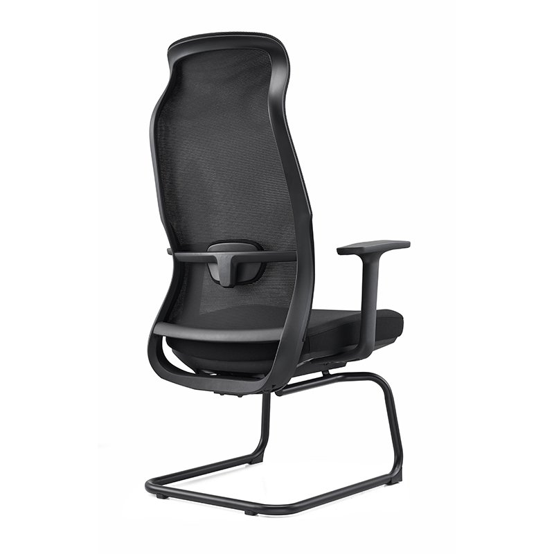 GD92 - High Back Mesh Visitor Office Chair without Wheels - Image 3