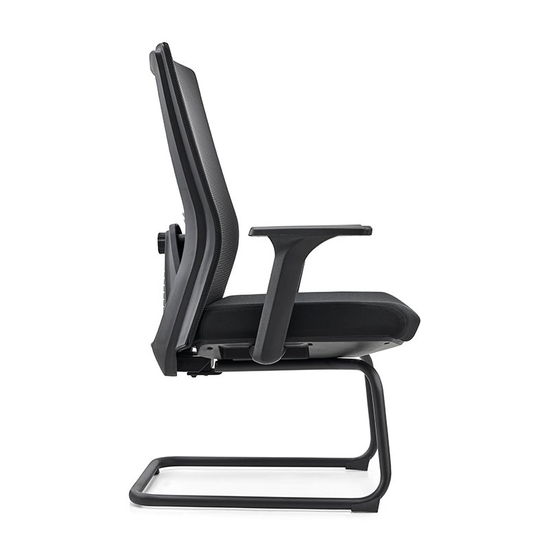SJD106 - Mesh Metal Base Visitor Office Chair For Conference Restroom - Image 4