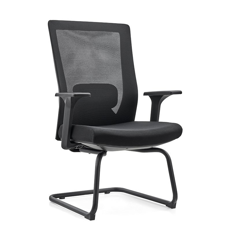 SJD106 - Mesh Metal Base Visitor Office Chair For Conference Restroom